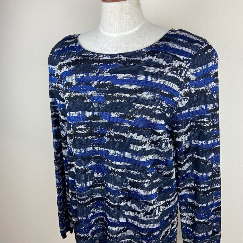 Lafayette 148 Knit Flutter-Back Sweater - Picture 2 of 6